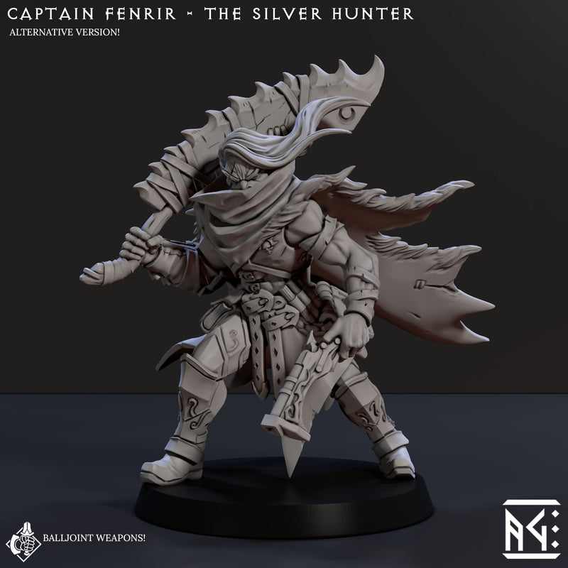 Captain Fenrir - The Silver Hunter (Requiem Demon Hunters) - Only-Games