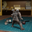 Pilgrim Mage Wastelanders- 32mm - DND - Pathfinder - Only-Games