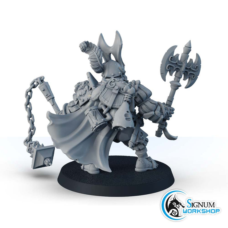 Ogre with chain, “Ironheads” heavy infantry - Only-Games