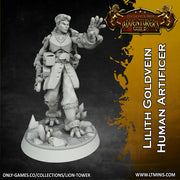 Artificer Team with Spiderbot Drones (32mm scale) - Only-Games