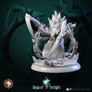 Rock Spiders set 6 miniatures 32 mm pre-supported - Only-Games