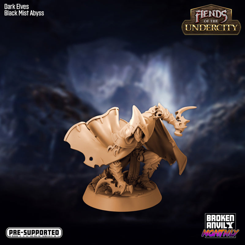 Fiends of the Undercity - Dark Elf Black Mist Abyss - Only-Games