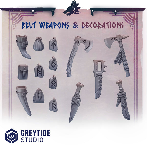 Belt weapons and decorations PH - Only-Games