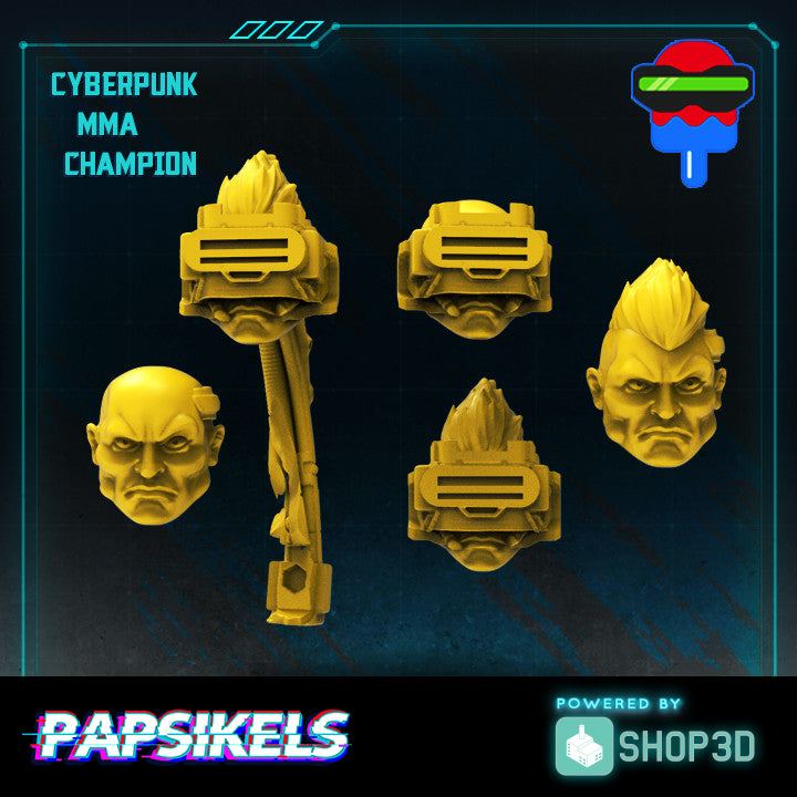 Cyberpunk Mma Champion - Only-Games