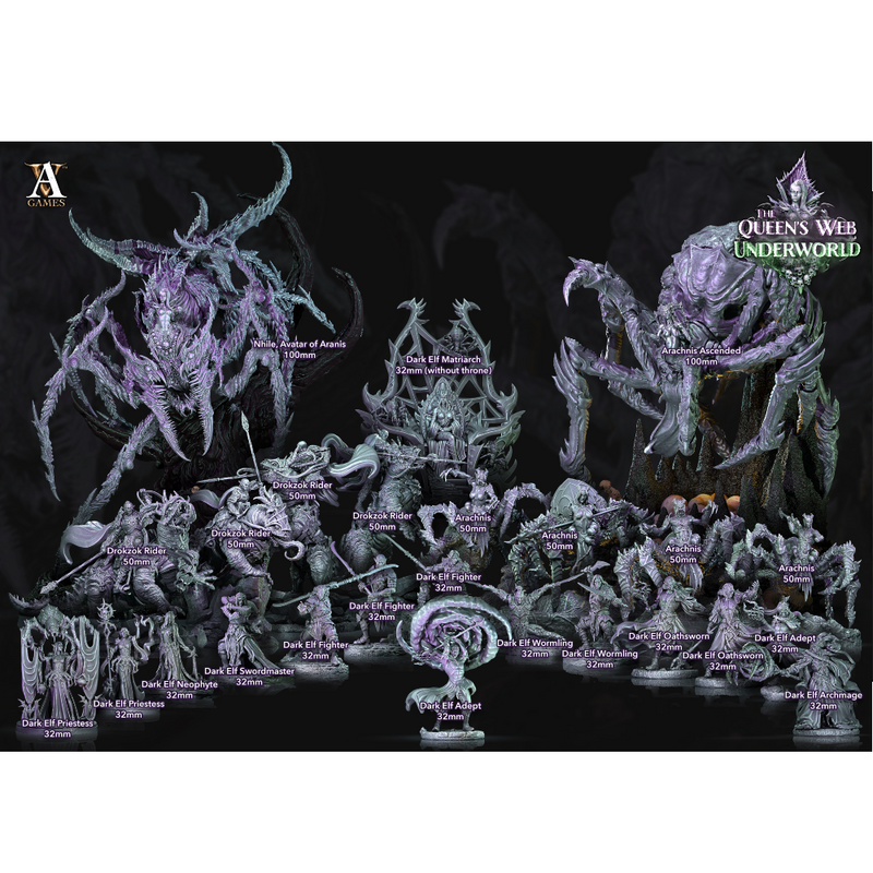 Dark Elves - Arcane - Oathsworn - Pose 2 - Only-Games