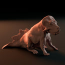 Leptoceratops sitting 1-35 scale dinosaur - Only-Games