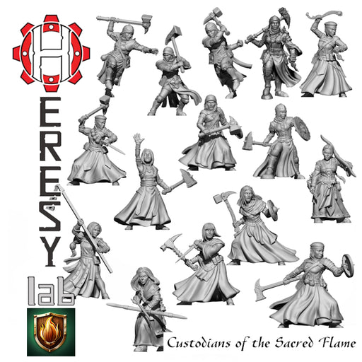 ABS004 - Custodians of the Sacred Flame Warband - Only-Games