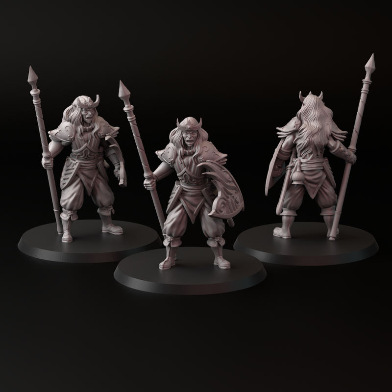 Elven adventurers (3 model) - Only-Games