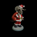 Triceratops Santa Claus - dinosaur humanoid - Only-Games