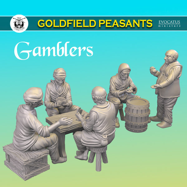 Gamblers (Goldfield Peasants) - Only-Games
