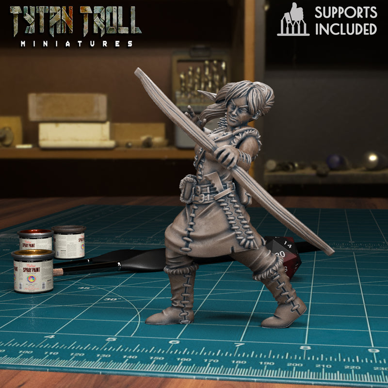 Archer Bandit Pack - TytanTroll Miniatures - DnD - Fantasy  - 32mm - Only-Games