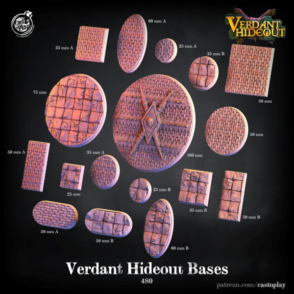 Verdant Hideout Bases - Only-Games