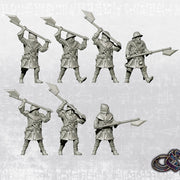 Men at arms with voulges- 28mm (Historic Scale) - Only-Games