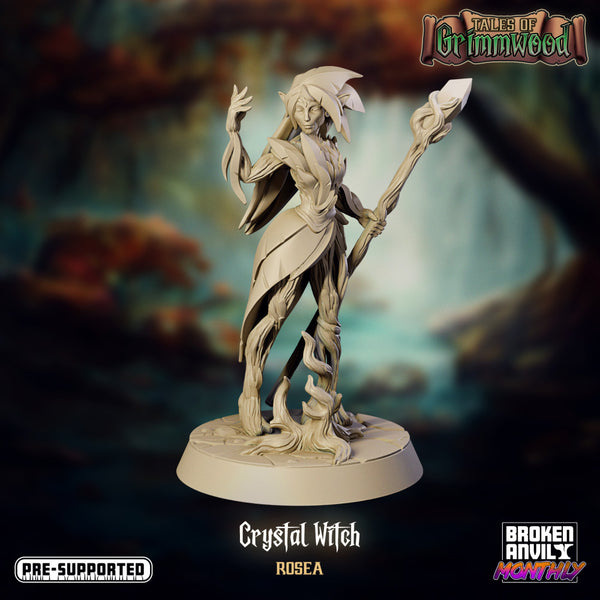 Tales of Grimmwood- Dryad Crystal Witch - Only-Games
