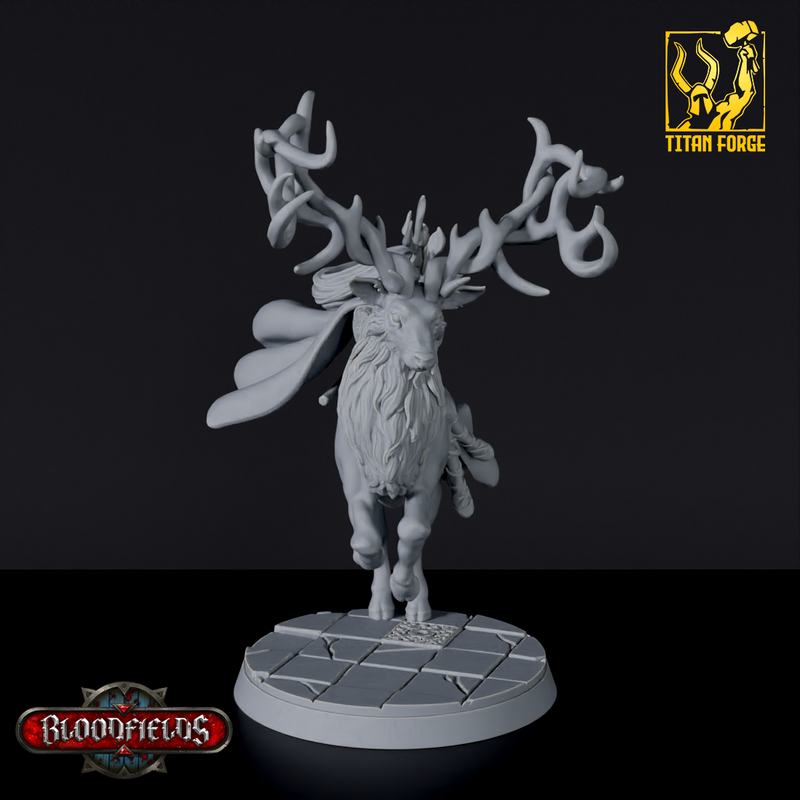 Inu Woodwhisper (Elf) - Titan Forge - Miniatures by