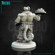 (0160) Male half orc human firbolg tiefling bar man - Only-Games