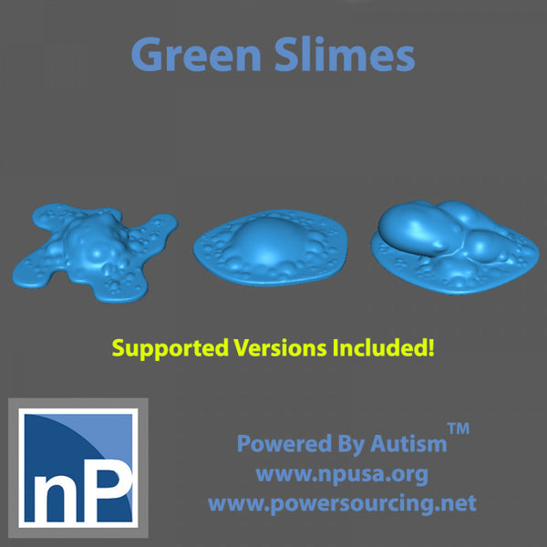 Green Slimes / Oozes - Only-Games