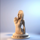 Bust Woman Adriana2 - Only-Games