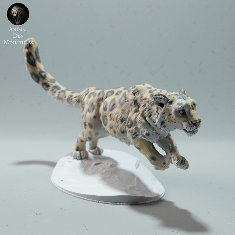 Snow Leopard Run - Only-Games