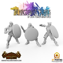 Kingdom of Talarius - Light Infantry x 10 (32mm scale) - Only-Games