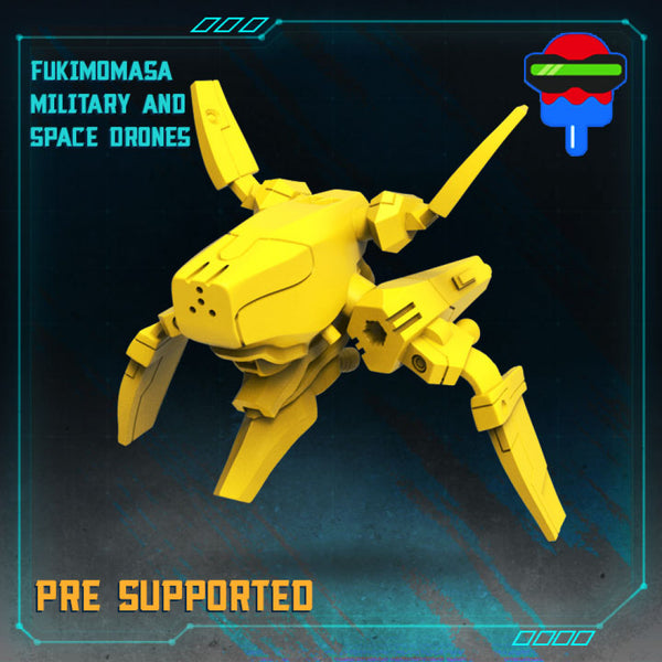 FUKIMOMASA SPACE AND MILITARY DRONES - Only-Games