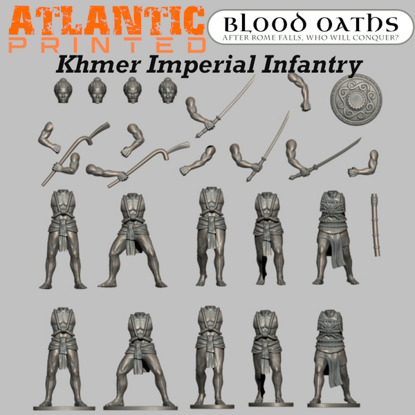 Khmer Imperial Infantry - Standard - Only-Games