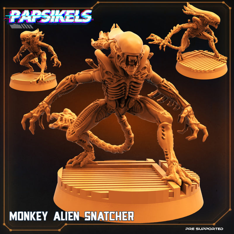 MONKEY ALIEN SNATCHER - Only-Games