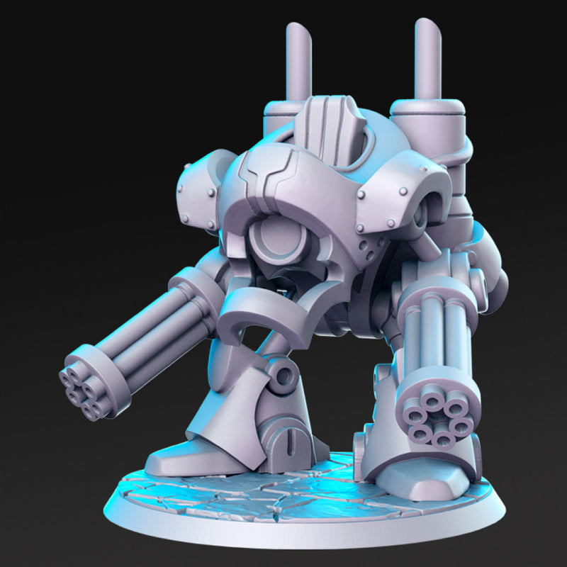 Techroid and Prissa - robot - 32mm - DnD - - Only-Games