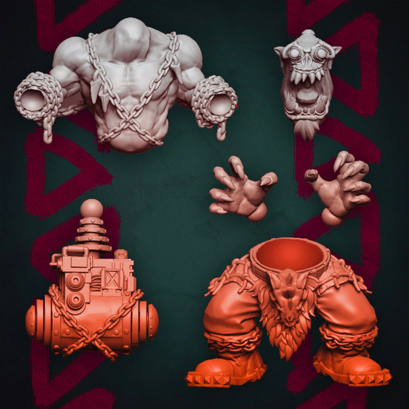 Modular Orc Warr-Lokk Kit (Elite Size) - Only-Games