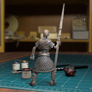 Undead Skeleton Spearman 003 - TytanTroll Miniatures - DnD - Fantasy- - Only-Games