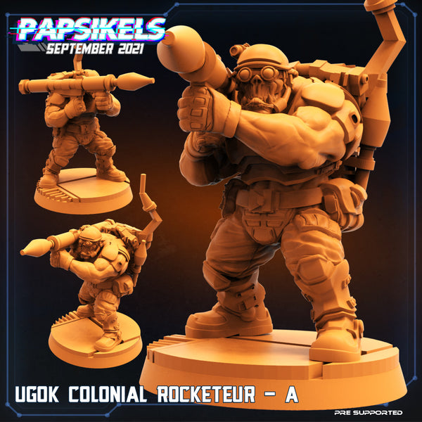 UGOK COLONIAL ROCKETEUR - A - Only-Games