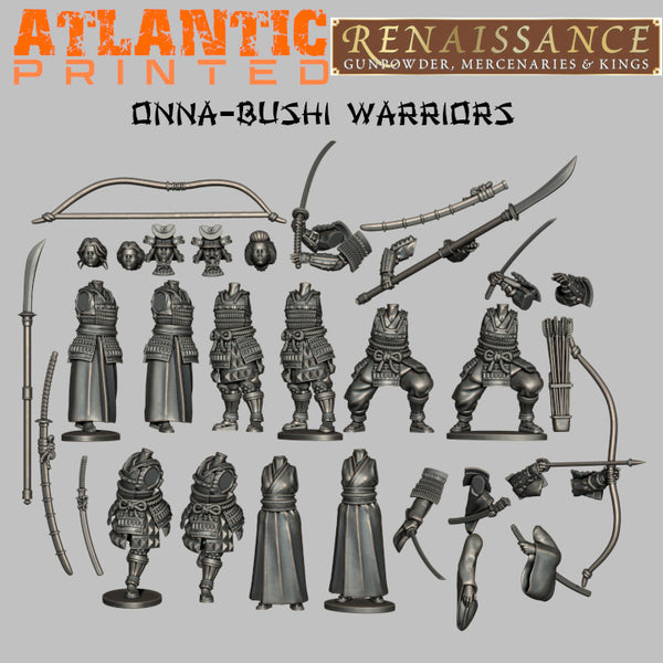 Renaissance Onna-Bushi - Puddle bases - Only-Games