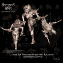 Dark Elf Witches multi-part regiment (20 miniatures) - Only-Games