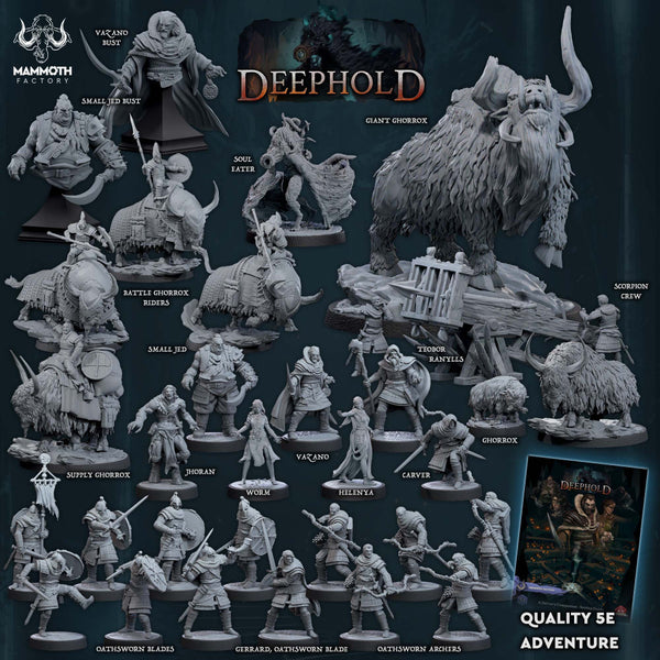 Deephold - Miniature Collection - Only-Games