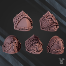 "Winged Lions" Shoulder Pads x5 - Only-Games