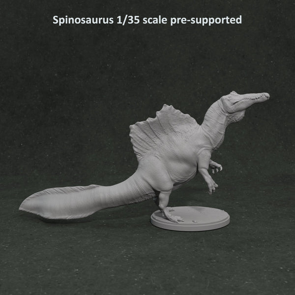 Spinosaurus standing in water 1-35 scale dinosaur - Only-Games