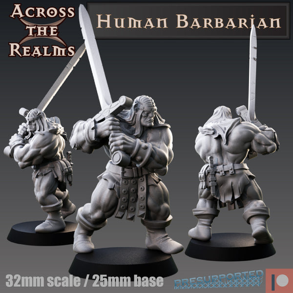 Human Barbarian - Only-Games