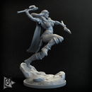 Classic Barbarian Woman (25mm base) - Only-Games