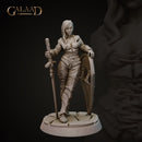 female Pinup knight - Only-Games