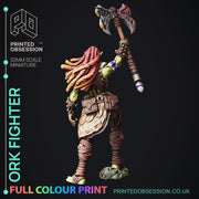 Ork Fighter - Pre-Coloured - 32mm Scale - Only-Games