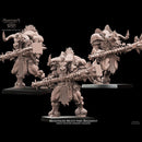 Minotaurs with Great weapons multi-part regiment (5 miniatures) - Only-Games