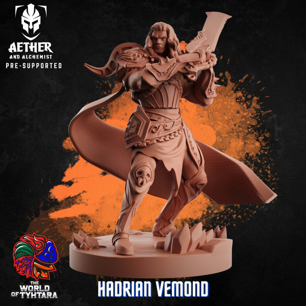 Hadrian Vemond - Human Fighter - Only-Games