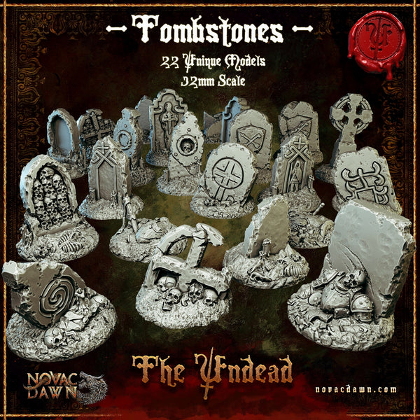 The Undead - Tombstones - Only-Games