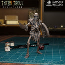 Skeleton Warrior 02 - TytanTroll Miniatures - DnD - Fantasy - Only-Games