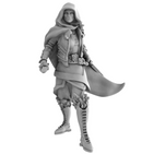 Female Ranger Dual Dagger Hood Up - Only-Games
