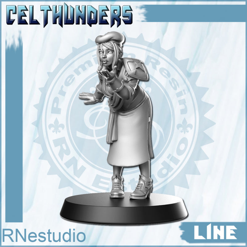 06 Line Celthunders Fantasy Football 32mm - Only-Games