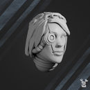 War Sisters Head Bits "Bloody Rose" Helmet Set x4 - Only-Games