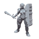 HL032 – Female "Curbstomper" Riot Enforcer - Only-Games