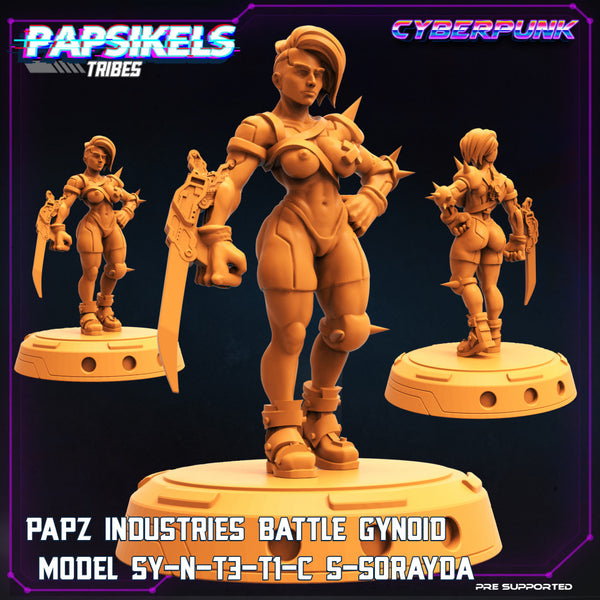 PAPZ INDUSTRIES BATTLE GYNOID MODEL SY_N_T3_T1_C SORAYDA - Only-Games