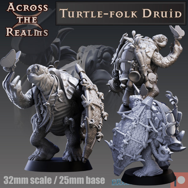 Turtle-Folk Druid - Only-Games